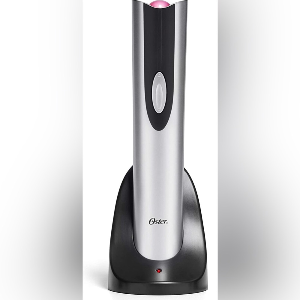 Oster electric silver wine opener